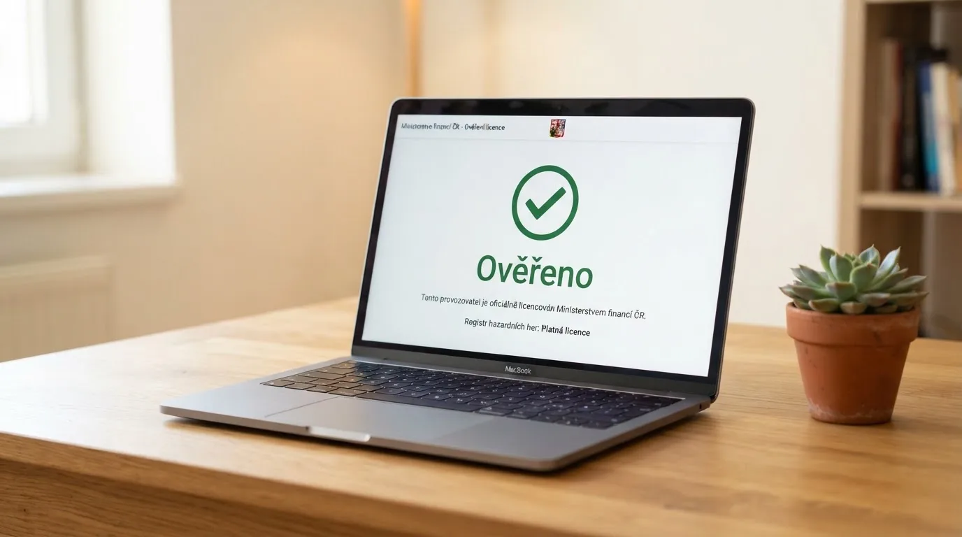 Symbol Ministerstva financí ČR a dokumenty spojené s licencováním hazardních her